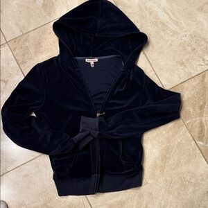 Juicy Couture Midnight Velour Jacket